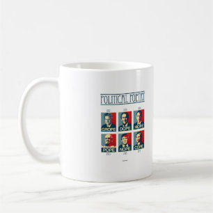 Political Poetry Poster - Grope Dope Hope Pope Nop Coffee Mug