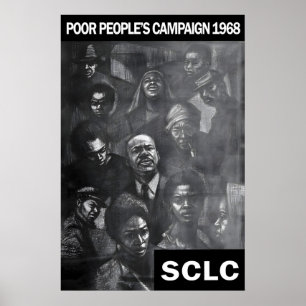 Political Poster USA SCLC Southern Christian