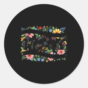 Political Protest Resistance Not My President Resi Classic Round Sticker