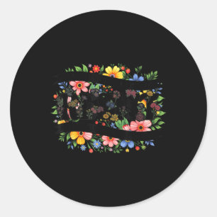 Political Protest Resistance Not My President Resi Classic Round Sticker