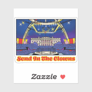 Political Satire Send In The Clowns White House