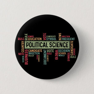 Political Science 2 Inch Round Button