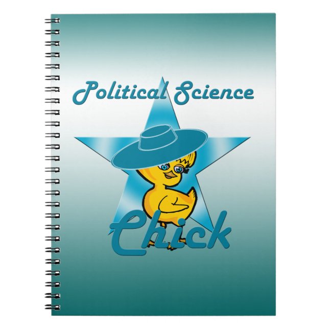 Political Science Chick #7 Notebook (Front)