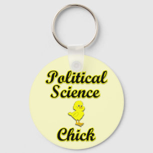 Political Science Chick Keychain