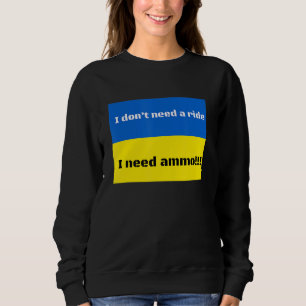 Political Statement Sweatshirt