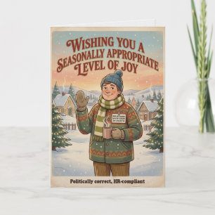 Politically Correct HR Approved Christmas Card