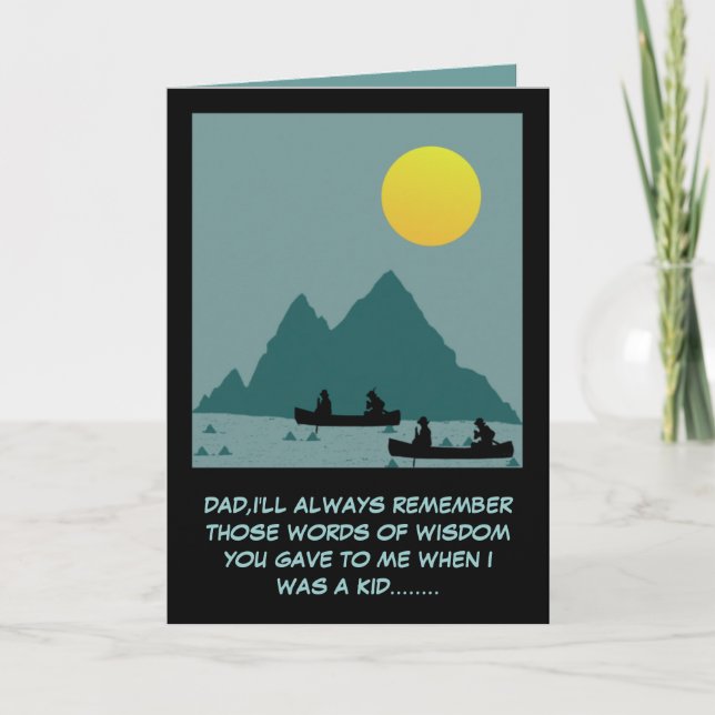 Politically incorrect father's day card (Front)