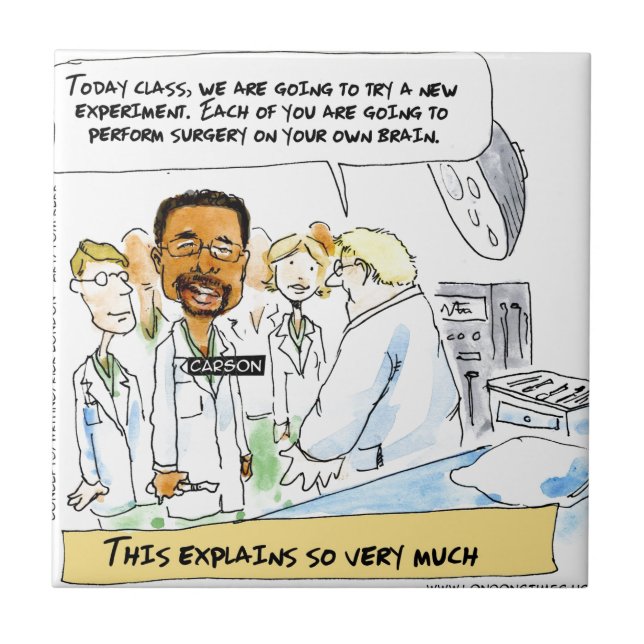 Politics: Does It Take Brain Surgery? Tile (Front)
