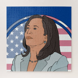 Politics Kamala Harris Jigsaw Puzzle