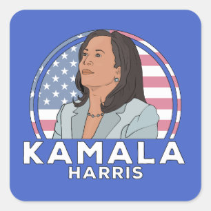 Politics Kamala Harris Square Sticker