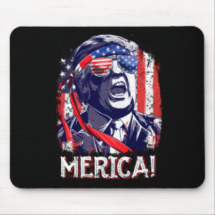 Politigovernment Agencyn 4th Of July America Men Mouse Pad