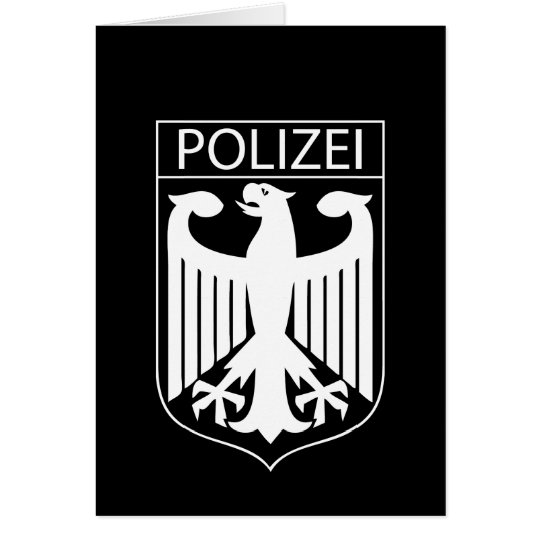 POLIZEI - German Police Symbol Gifts | Zazzle.ca