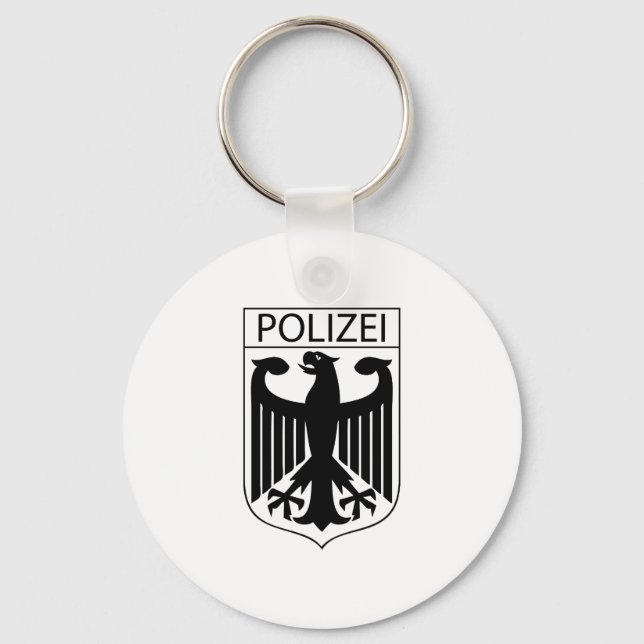 POLIZEI - German Police Symbol Gifts Keychain (Front)