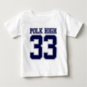 Polk High Bundy back Baby T-Shirt
