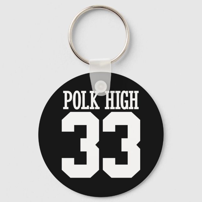 polk high keychain (Front)