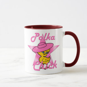Polka Chick #8 Mug
