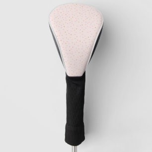Polka Confetti Pattern Golf Head Cover