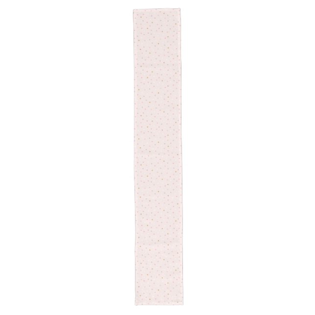 Polka Confetti Pattern Long Table Runner (Front)