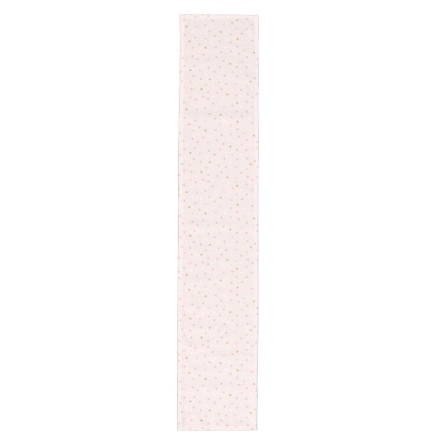 Polka Confetti Pattern Medium Table Runner (Front)
