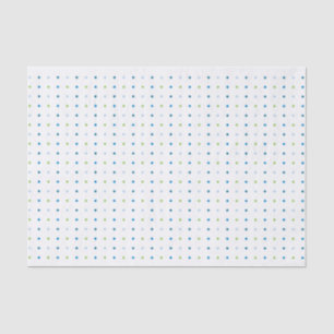 Polka Dot Baby Shower Tissue Paper Boy