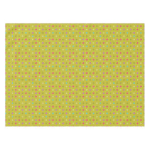 Polka-dot background pattern tablecloth