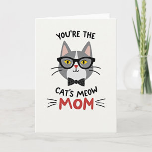 Polka Dot Best Mom Card