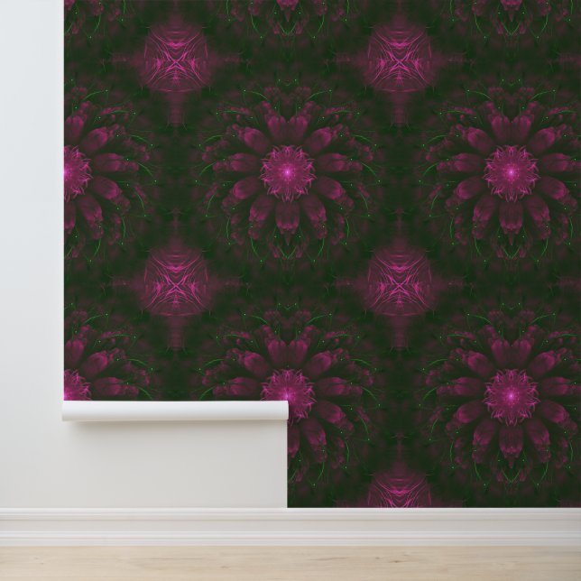 Polka Dot Bloom – Botanical Fractal Art Wallpaper (Application)