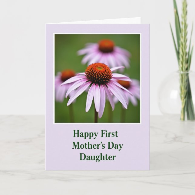 Polka Dot Blossom Congrats Card (Front)