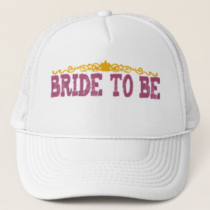 Polka Dot Bride to Be Hat