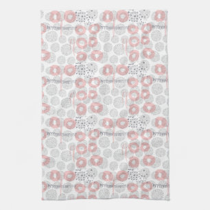 Polka Dot Circle Pattern Kitchen Towel