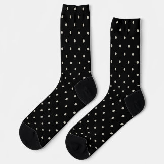 Polka Dot Classic Pattern Polkadot Monochrome Socks
