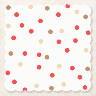 Polka Dot Coasters