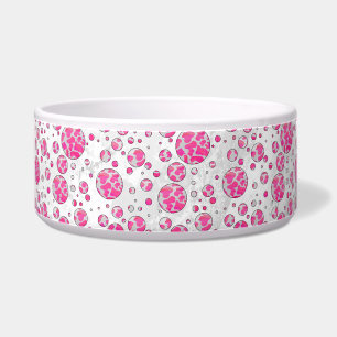 Polka Dot Cow Pink and White
