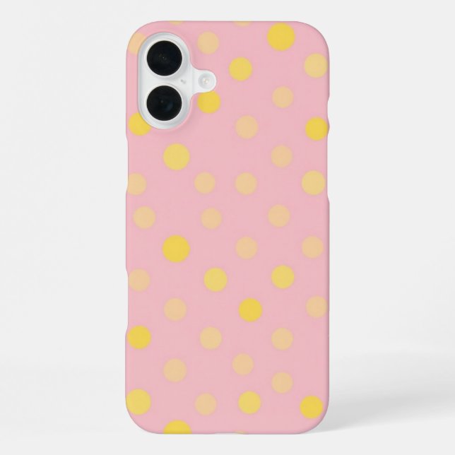 Polka Dot Delight  iPhone Case (Back)