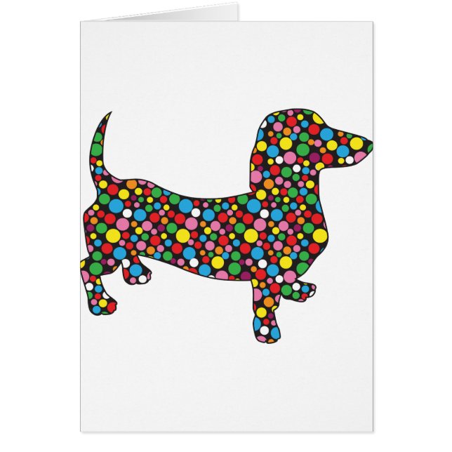 Polka Dot Doxie (Front)