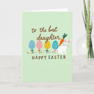 Polka Dot Eggs Springtime Card