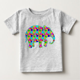 Polka Dot Elephant Elephant Baby T-Shirt