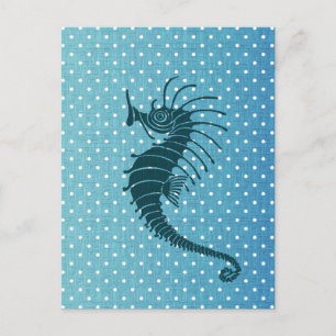 Polka Dot Fish III Postcard