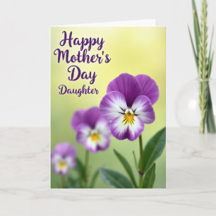 Polka Dot Floral Bloom Card