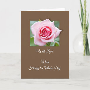 Polka Dot Floral Love Mothers Day Card