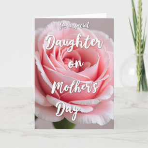 Polka Dot Flower Petal Card