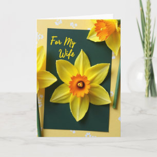 Polka Dot For My Wife Card