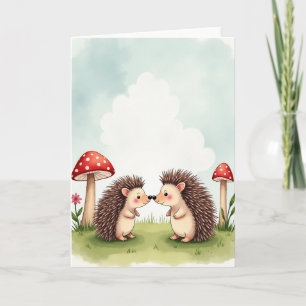 Polka Dot Fungi Friends Card