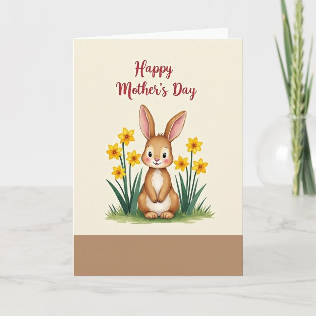 Polka Dot Happy Wishes Card (Front)