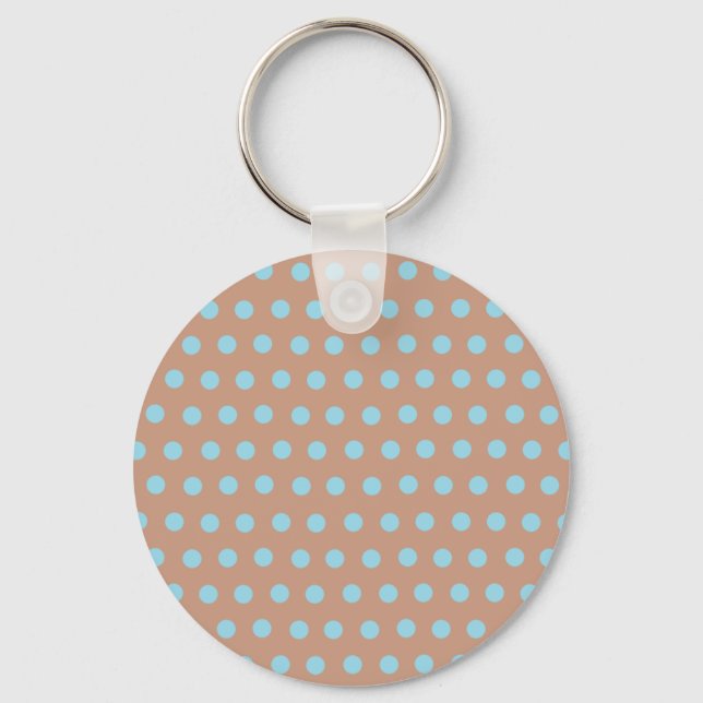 Polka Dot Keychain (Front)