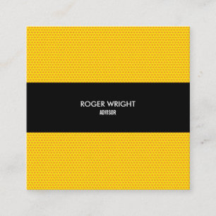 Polka dot Modern Professional Square Square Business Card