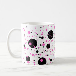 Polka Dot Mug – Stylish Coffee Cup