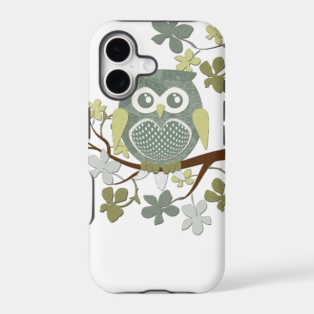 Polka Dot Owl in Tree Case (Back)