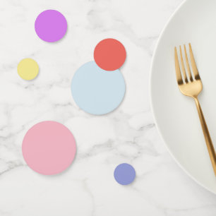 Polka Dot Party Table Confetti