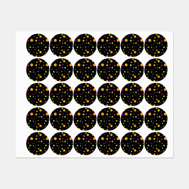 Polka dot pattern (Sheet)
